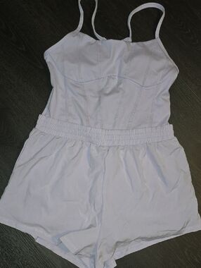 PINK Victoria's Secret Lavender Sleeveless Romper